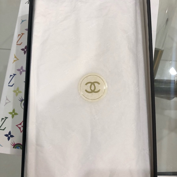 CHANEL Shoes - Chanel vintage gold CC sandals